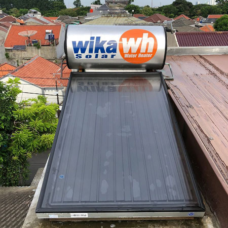 Pemasangan unit Wika SWH Jakarta Utara